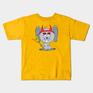 Devil Mouse Kids T-Shirt